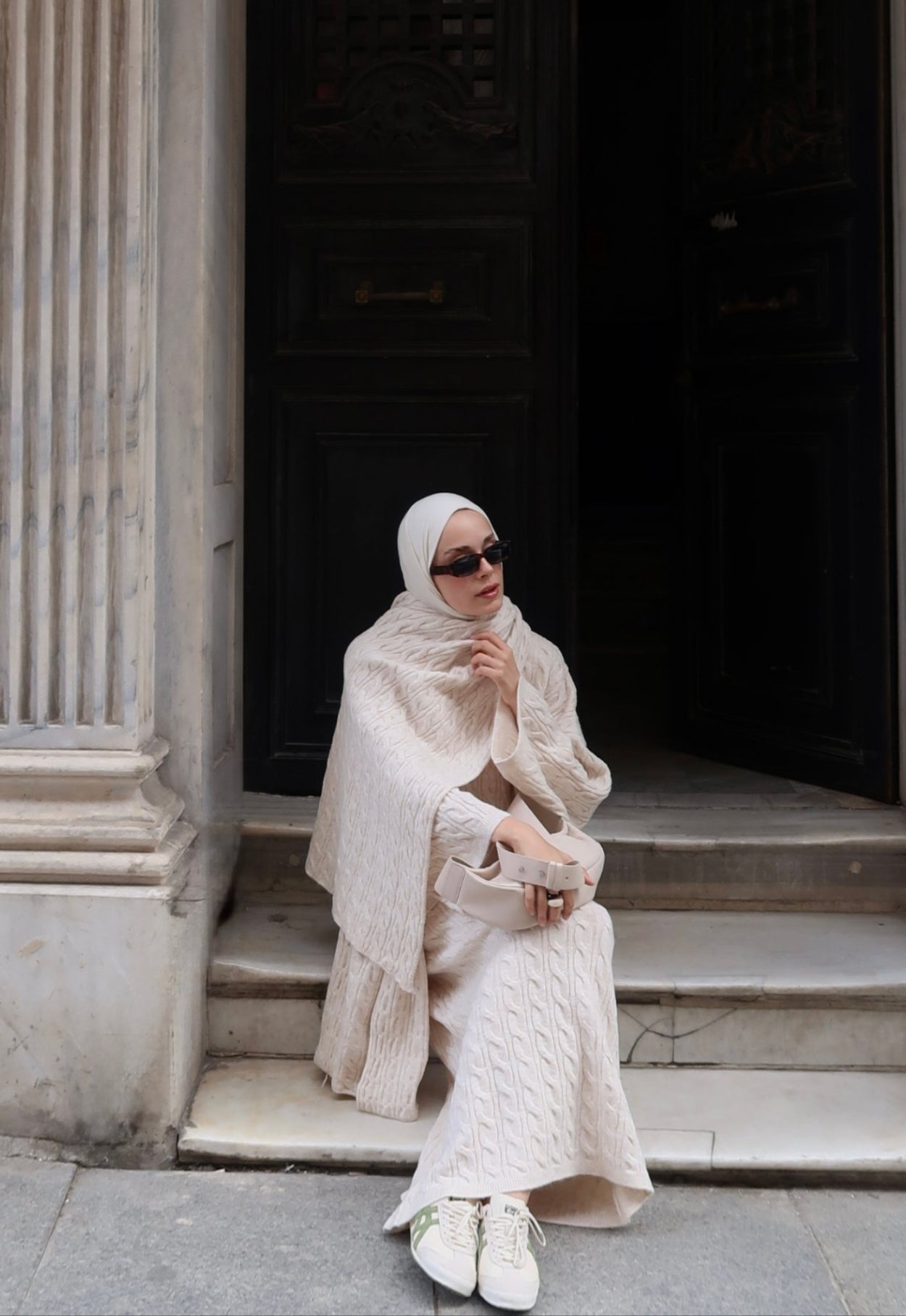 3 delige set met sjaal