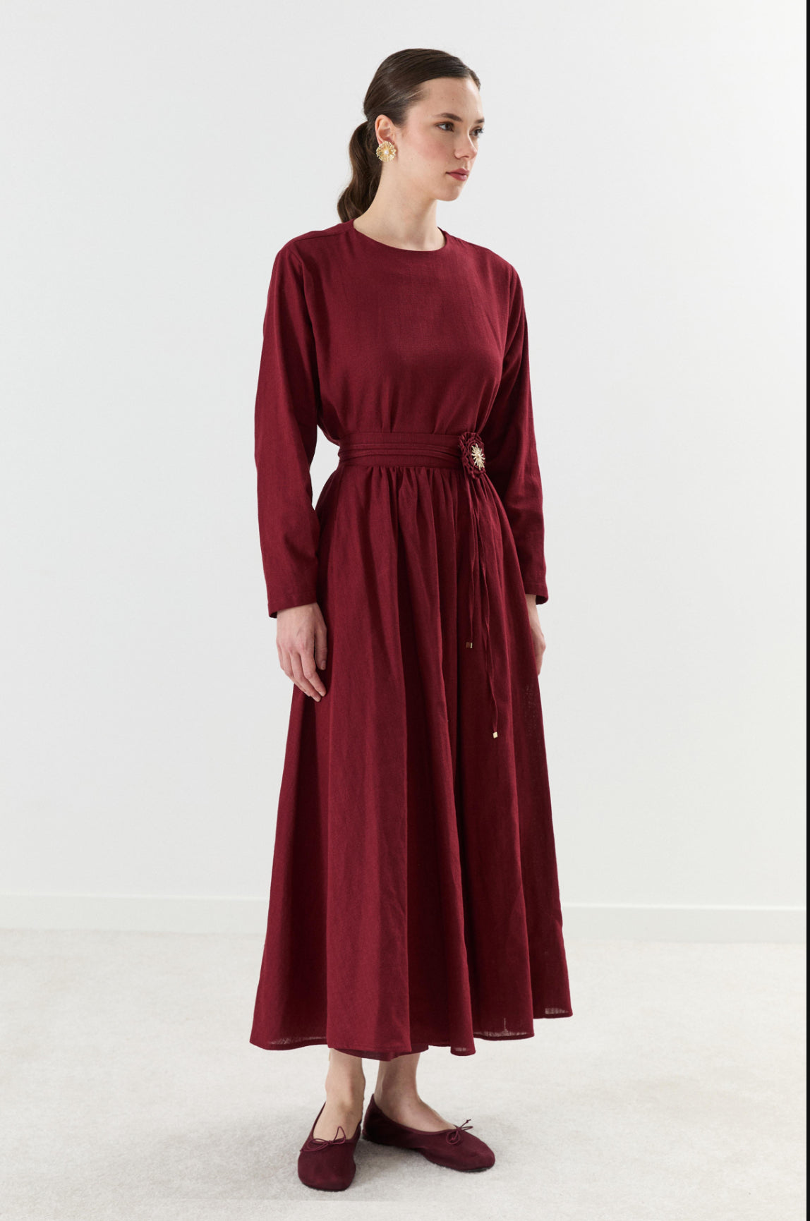 Linnen Rok Set