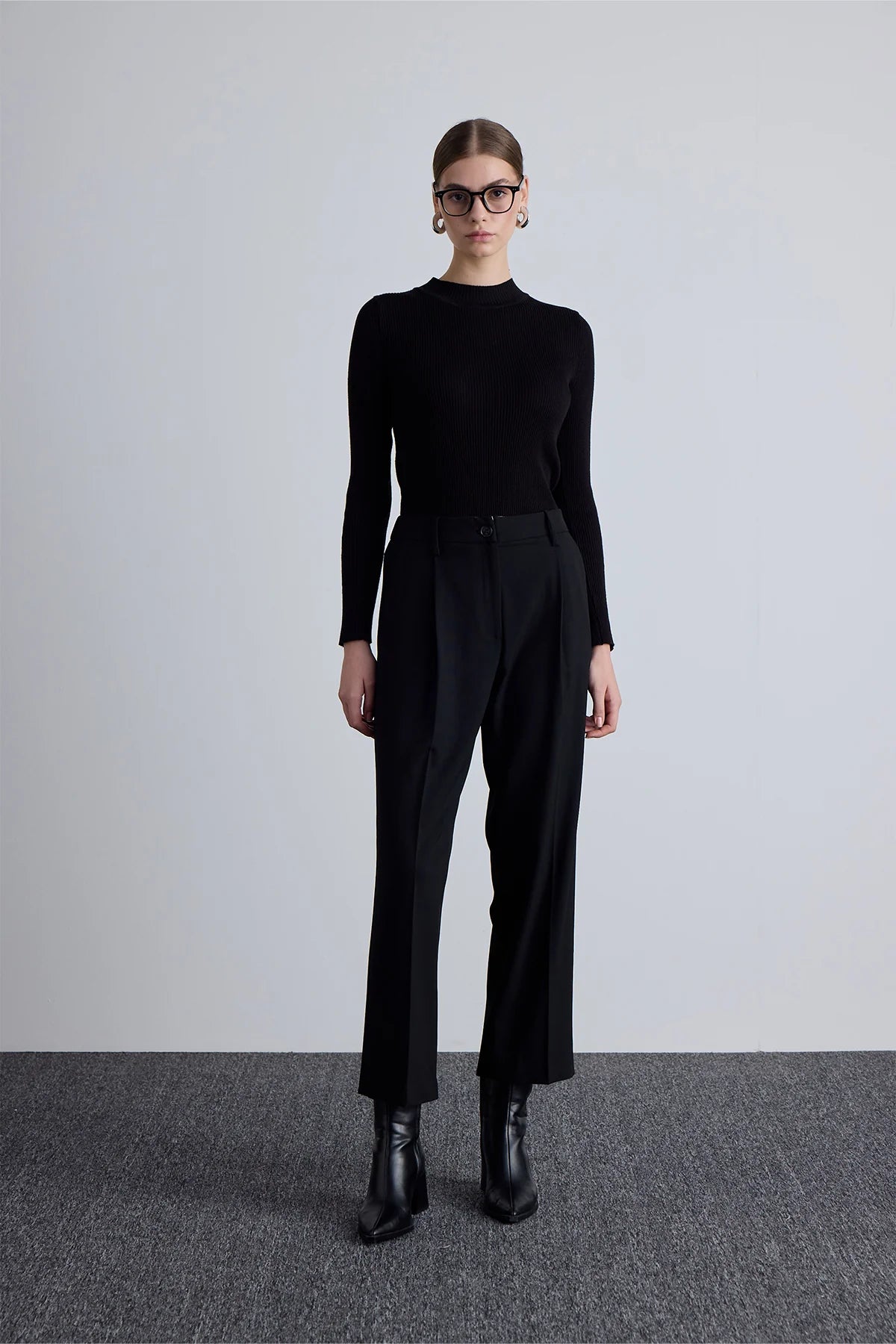 Tuniek met brede kraag Set