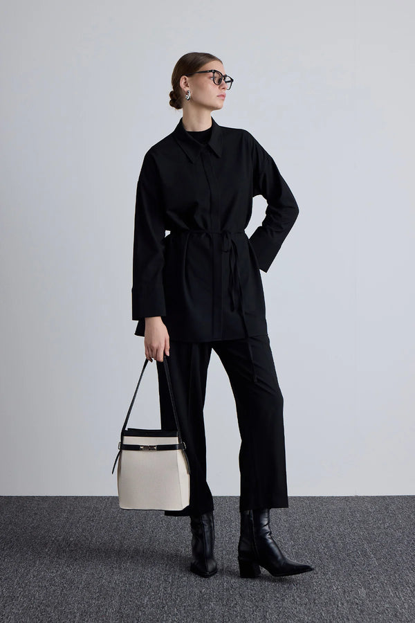 Tuniek met brede kraag Set