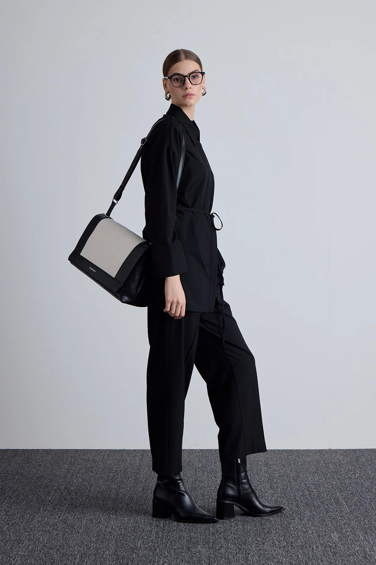 Tuniek met brede kraag Set