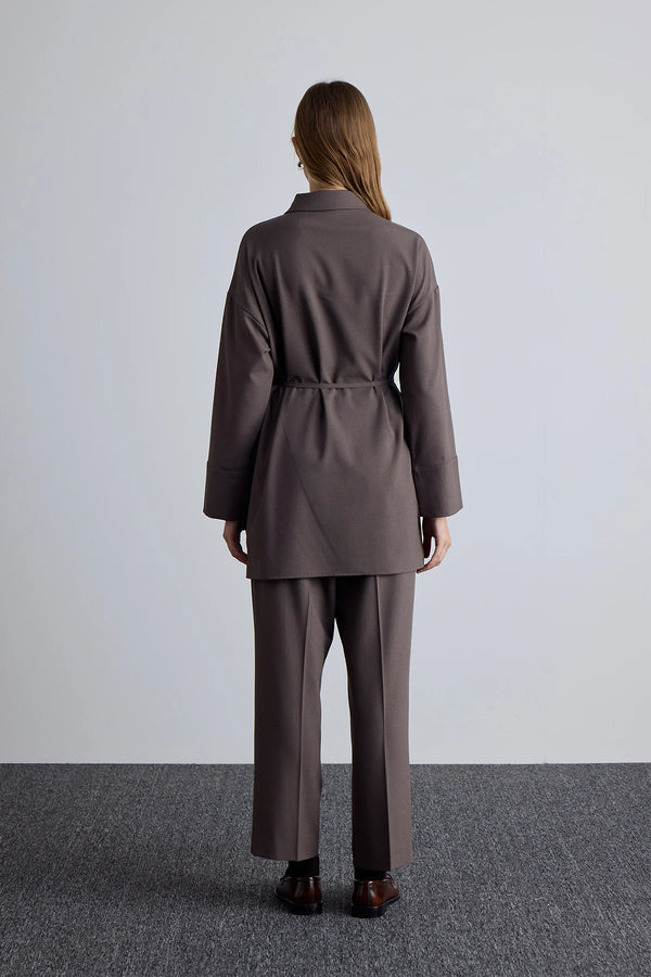 Tuniek met brede kraag Set