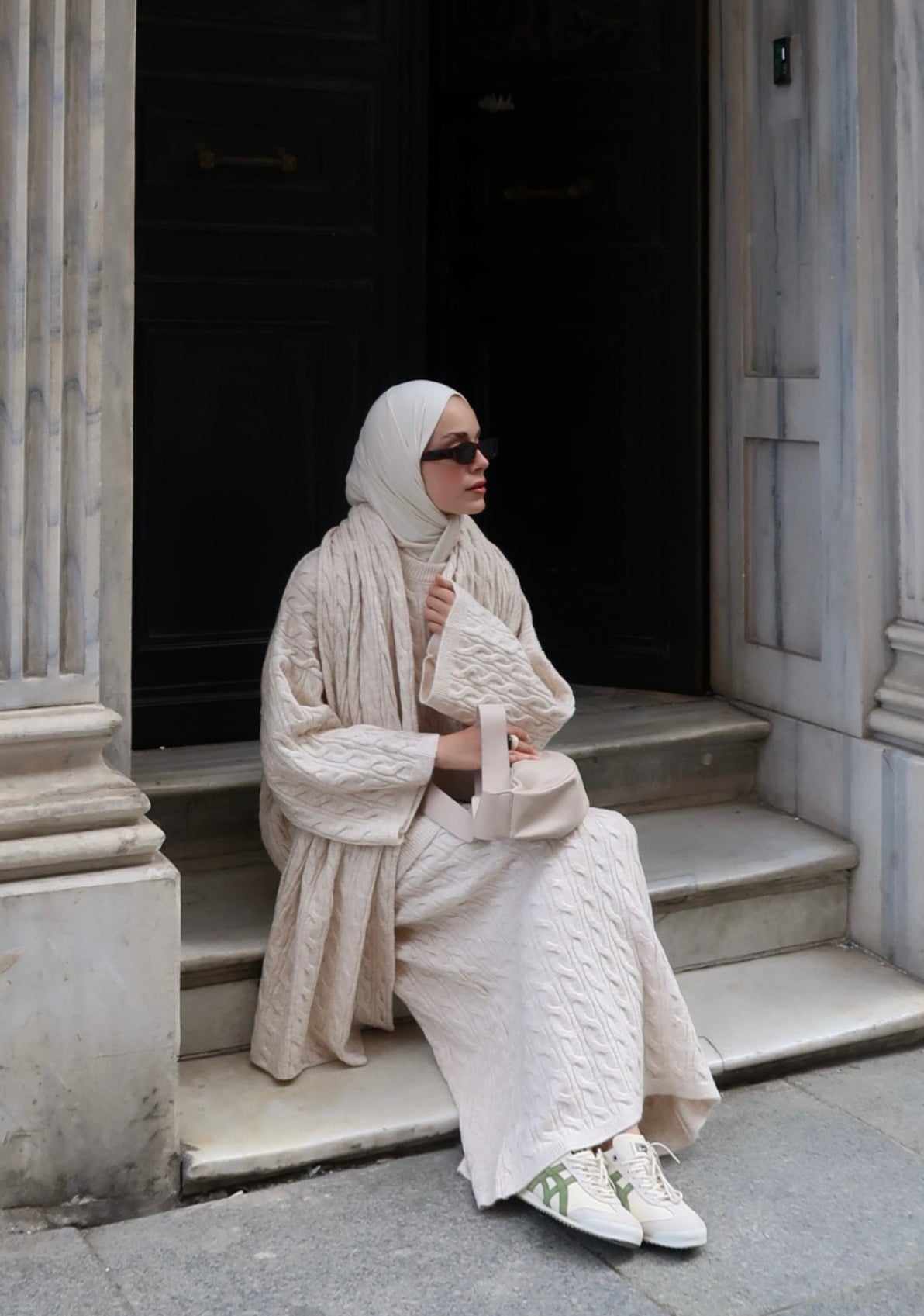 3 delige set met sjaal