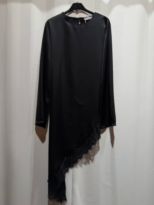 Asymmetrische kanten blouse