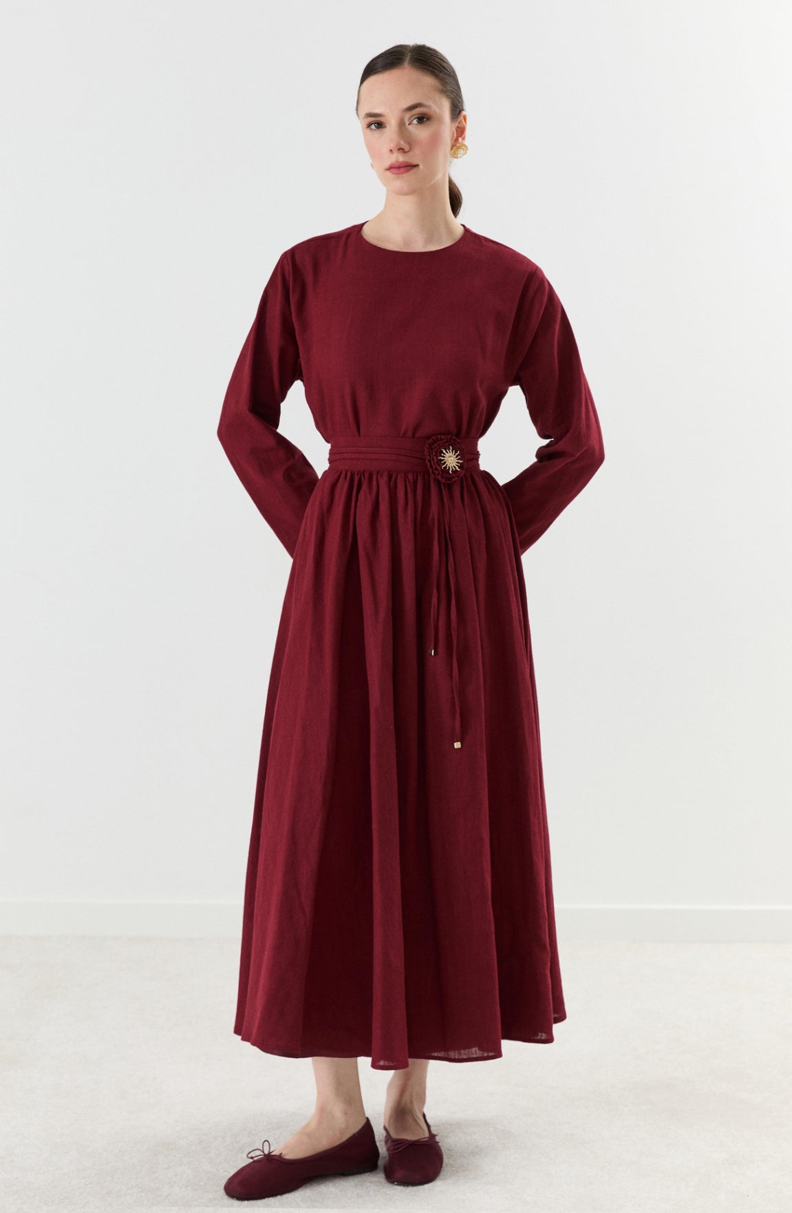 Linnen Rok Set