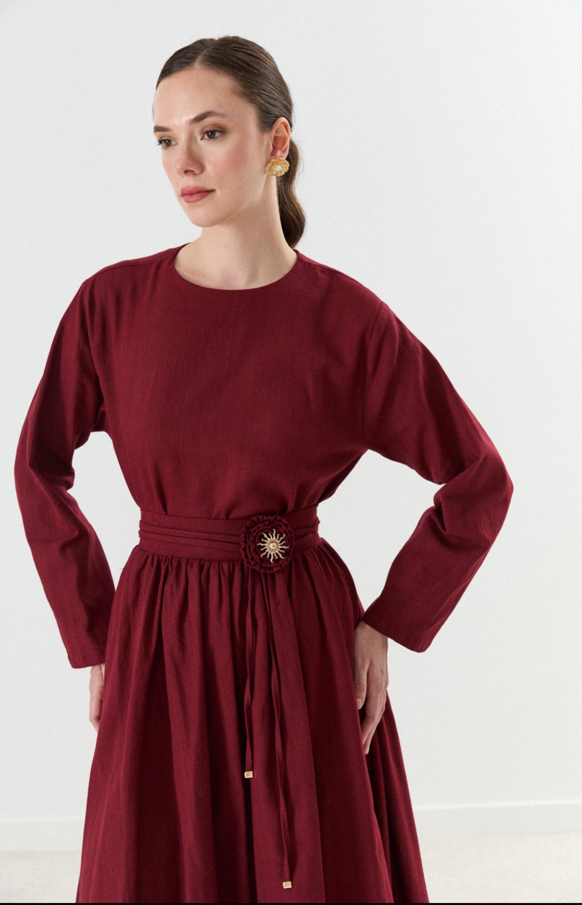 Linnen Rok Set