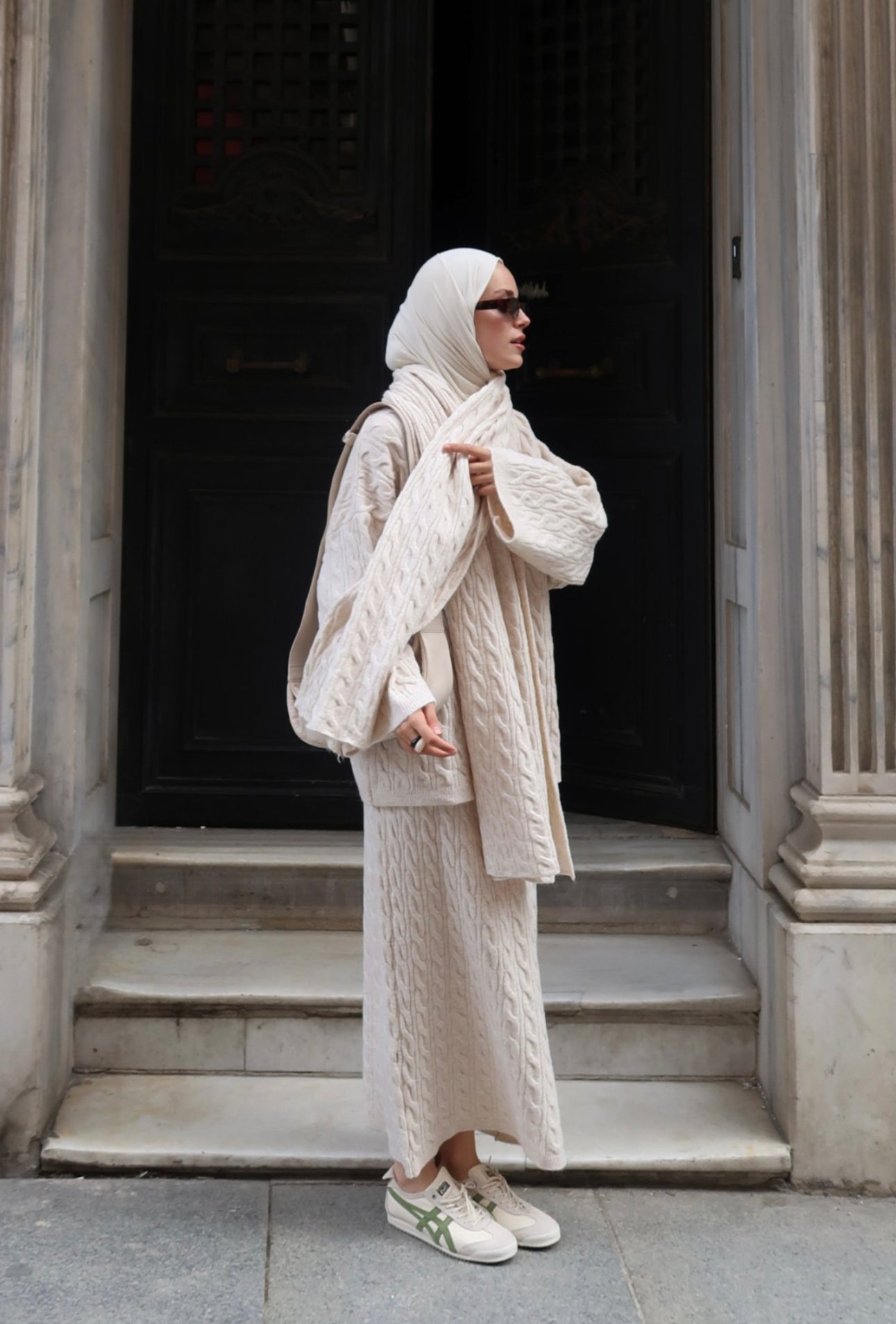 3 delige set met sjaal