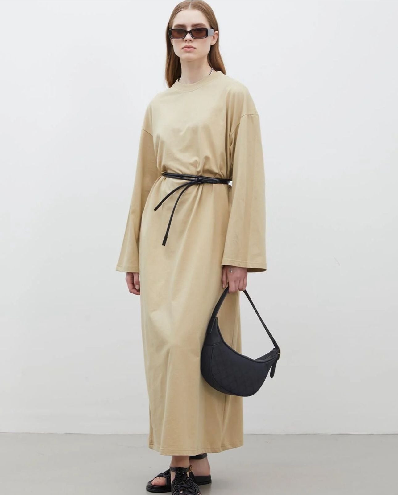 Oversized Katoenen Jurk