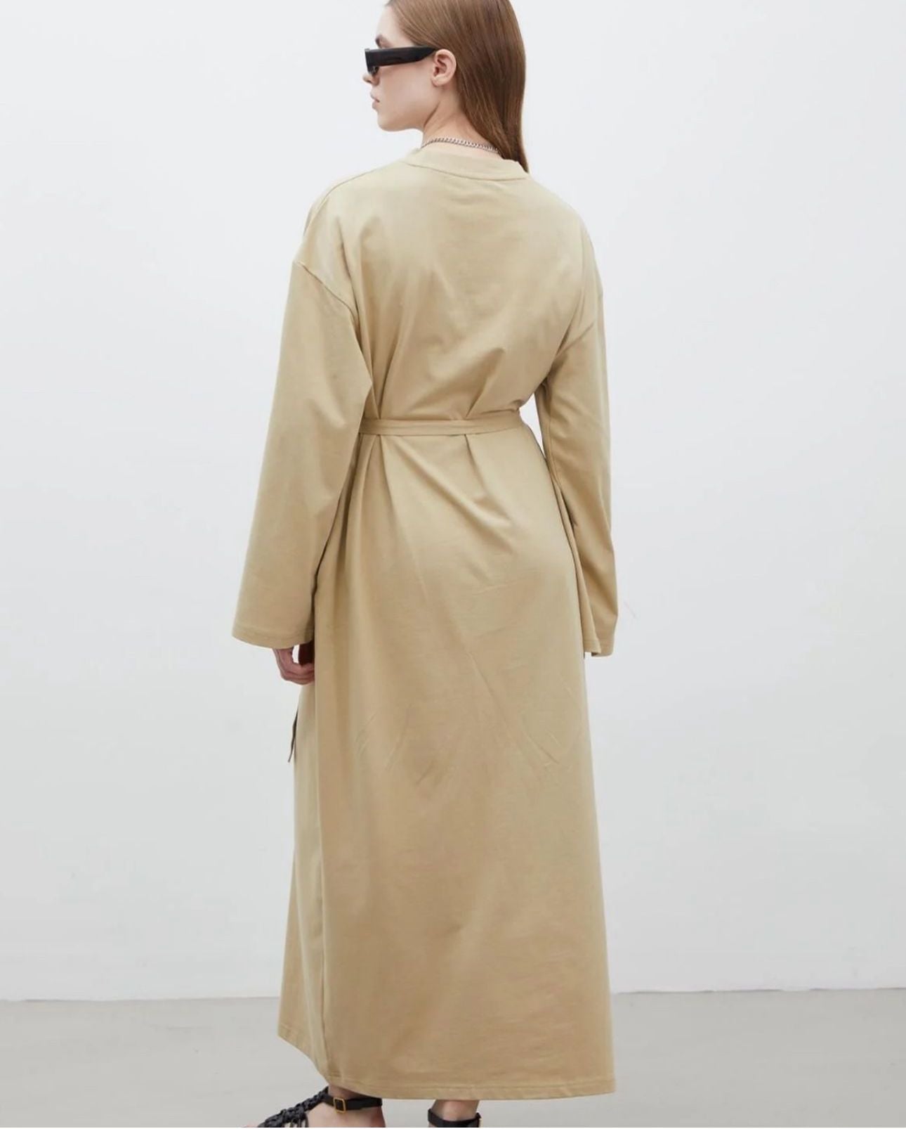 Oversized Katoenen Jurk